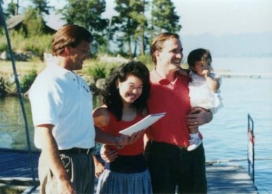 Gregg with Buyers Hitomi & Kurtis Holmes